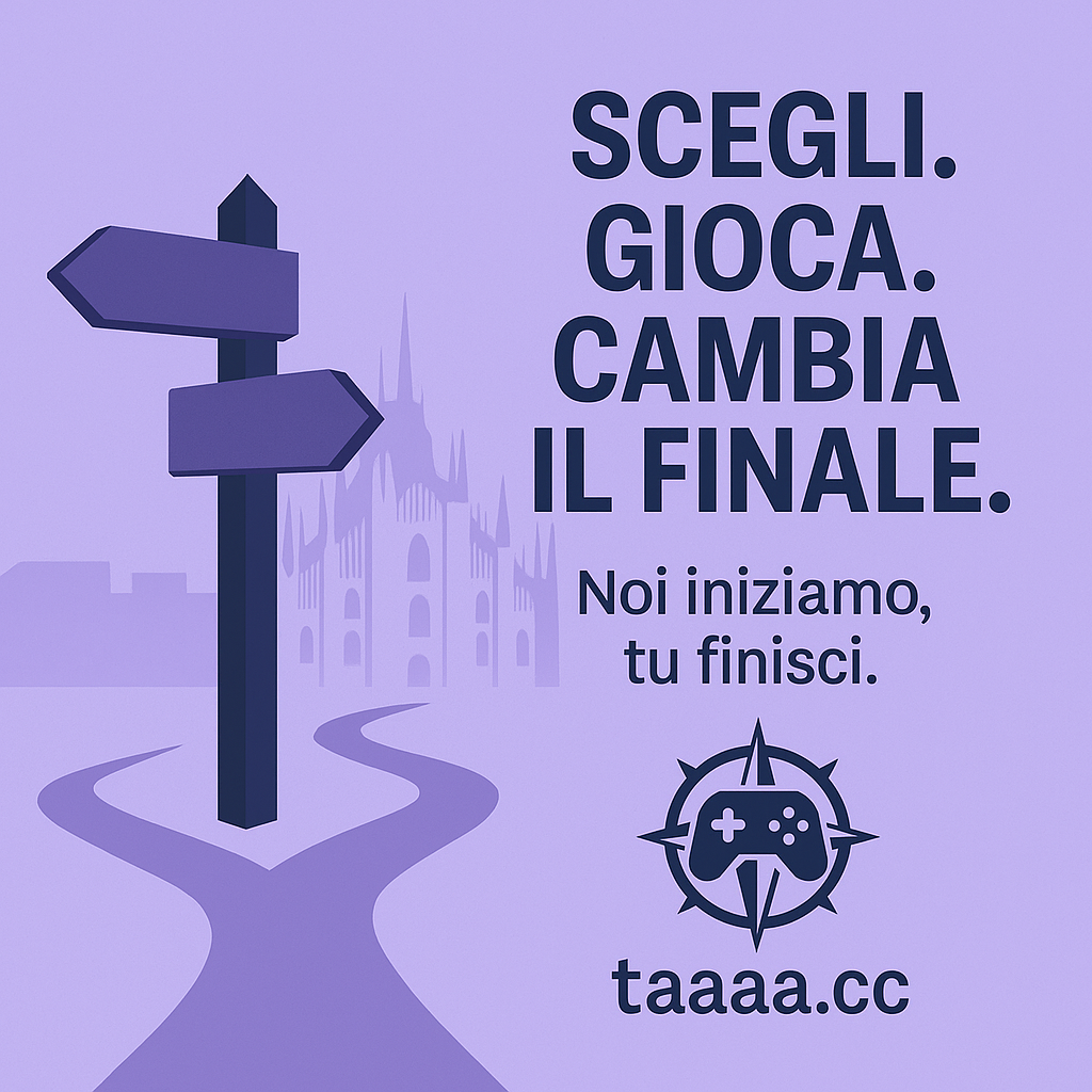 gioca scegli e cambia il finale noi iniziamo tu finisci